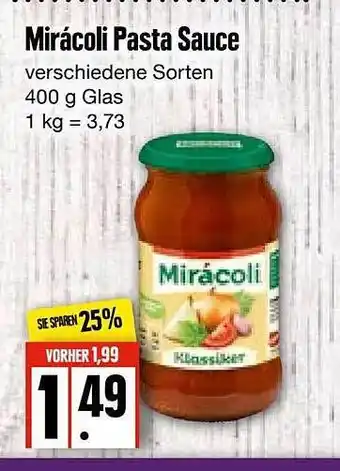 Edeka Frischemarkt Mirácoli Pasta Sauce Angebot