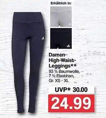 Famila Nord West Adidas Damen-high-waist-leggings Angebot