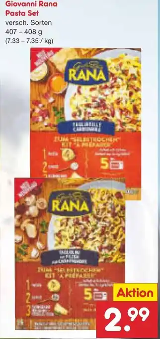 Netto Marken-Discount Giovanni Rana Pasta Set 407-408 g Angebot