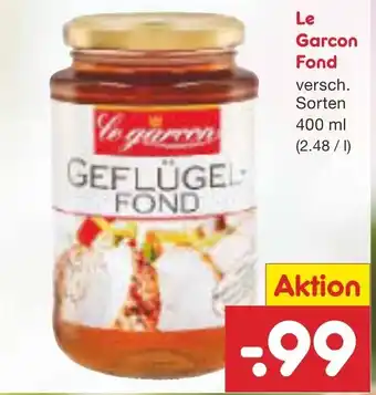 Netto Marken-Discount Le Garcon Fond 400 ml Angebot