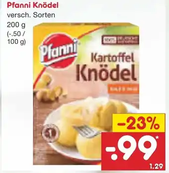 Netto Marken-Discount Pfanni Knödel 200 g Angebot