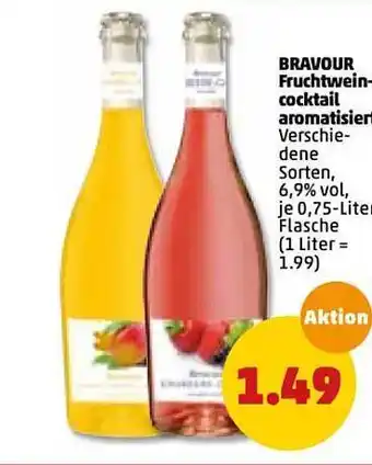 PENNY Bravour Fruchtweincocktail Aromatisiert Angebot