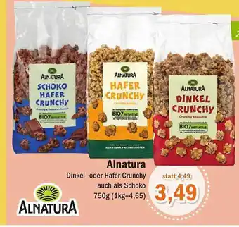 Aktiv Irma Alnatura Dinkel Oder Hafer Crunchy Angebot