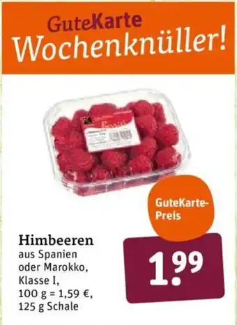 tegut Himbeeren 125g Schale Angebot