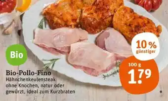 tegut Bio Pollo Fino 100g Angebot