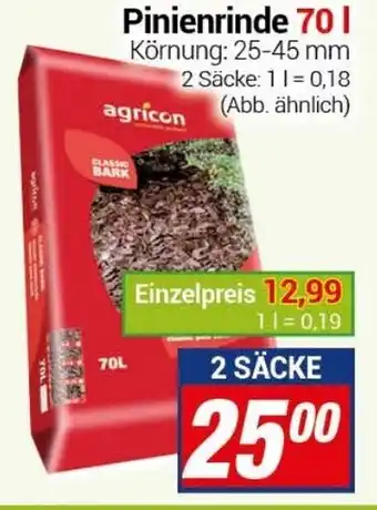 CENTERSHOP Pinienrinde 70 L Angebot