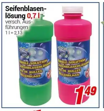 CENTERSHOP Seifenblasenlösung 0,7 L Angebot