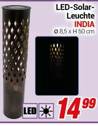 CENTERSHOP LED Solarleuchte India Angebot