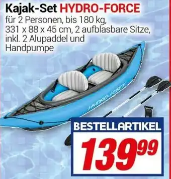 CENTERSHOP Kajak Set Hydro Force Angebot