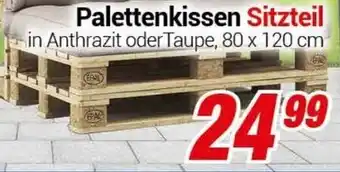 CENTERSHOP Palettenkissen Sitzteil Angebot