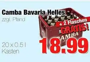 Edeka Scherer Camba Bavaria Helles Angebot