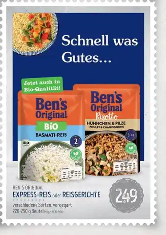 Edeka Struve Ben's Original Express-reis Oder Reisgerichte Angebot