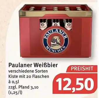 Feneberg Paulaner Weißbier Angebot