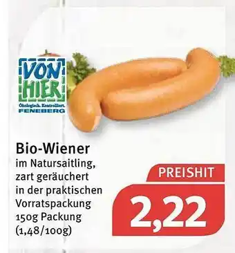 Feneberg Von Hier Bio-wiener Angebot