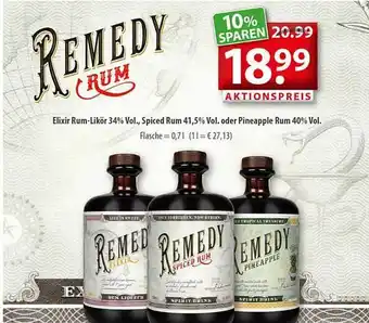 Getränkeland Remedy Rum Angebot