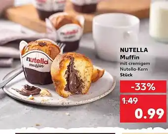 Kaufland Nutella Muffin Angebot