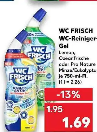 Kaufland Wc Frisch Wc-reiniger Gel Angebot