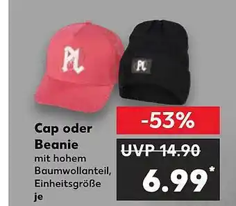 Kaufland Cap Oder Beanie Angebot