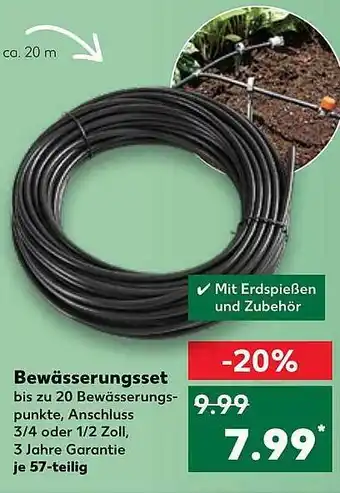 Kaufland Bewässerungsset Angebot