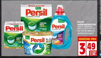 Elli Markt Persil Vollwaschmittel 16/18/20 Waschanwendungen Angebot