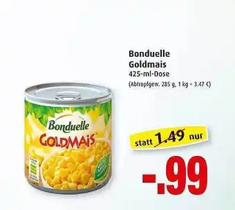 Markant Bonduelle Goldmais Angebot