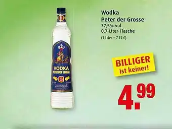 Markant Wodka Peter Der Grosse Angebot