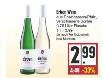 Edeka Erben Wein Angebot