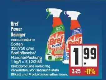 Edeka Bref Power Reiniger Angebot