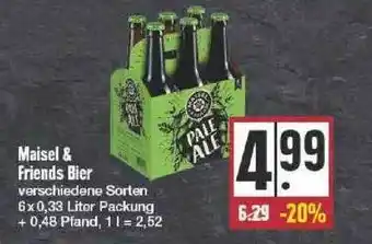 Edeka Maisel & Friends Bier Angebot