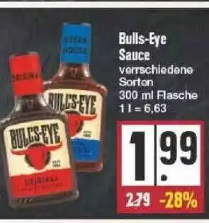 Edeka Bulls-eye Sauce Angebot