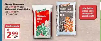 Globus ökovogt Blumenerde Oder Rinden- Und Abdeck-mulch Angebot