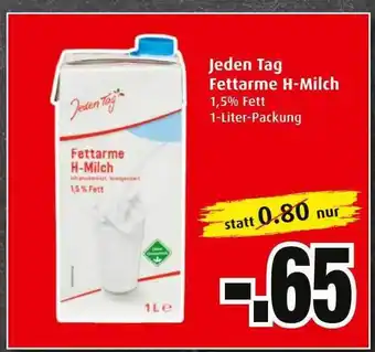 Markant Jeden Tag Fettarme H-milch Angebot