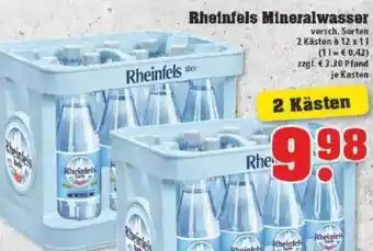 trinkgut Rheinfels Mineralwasser Angebot