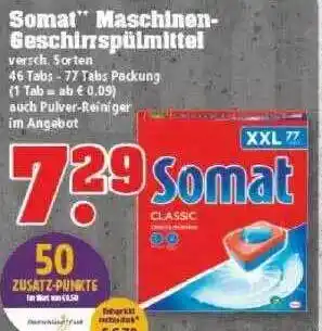 trinkgut Somat Maschinen-geschirrspülmittel Angebot