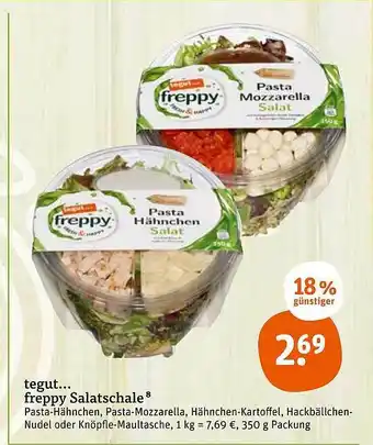 tegut Freppy Salatschale Angebot