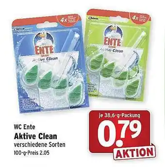 Wasgau Wc Ente Aktive Clean Angebot