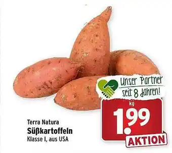 Wasgau Terra Natura Süßkartoffeln Angebot