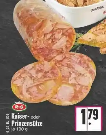 Edeka Kaiser- Oder Prinzensülze Angebot