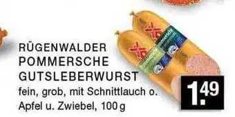 Edeka Zurheide Rügenwalder Mühle Pommersche Gutsleberwurst Angebot