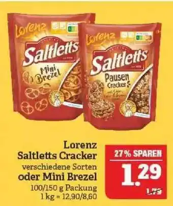 Marktkauf Lorenz Satletts Cracker Oder Mini Brezel Angebot