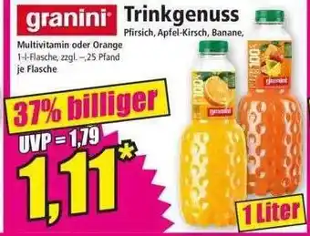 Norma Granini Trinkgenuss Angebot