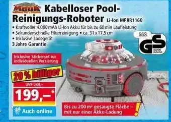 Norma Mauk Kabelloser Pool-reinigungs-roboter Angebot