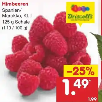 Netto Marken-Discount Himbeeren 125 g Angebot