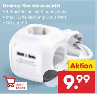 Netto Marken-Discount Desktop-Steckdosenwürfel 3500 watt Angebot