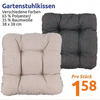 Action Gartenstuhlkissen 38 x 38 cm Angebot