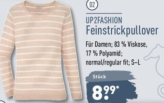 Aldi Nord Up2Fashion Feinstrickpullover Angebot