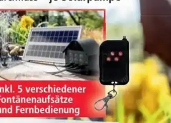 Norma Solar Teichpumpen Komplett-Set Angebot