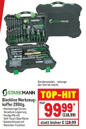 METRO Starkmann Blackline Werkzeugkoffer 299 tlg. Angebot