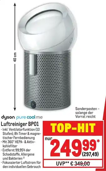 METRO Dyson Pure cool me Luftreiniger BP01 Angebot