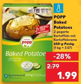 Kaufland Popp Baked Potatoes 650g Packg. Angebot